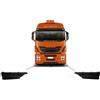 Generico Kit Spoiler Generico Nero Plastica Angolo Sotto Paraurti Anteriore dx+sx Compatibile Stralis 2013 Hi Way