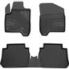 SMK Tappetini auto gomma per Citroen C3 Picasso 2008-2017 Sperimentate un nuovo standard di viaggio con i tappeto gomma antiscivolo per auto - tappeto gommato multistagionali per tutte le condizioni s