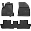 SMK Tappetini auto gomma per Peugeot 3008 I 2009-2016 Sperimentate un nuovo standard di viaggio con i tappeto gomma antiscivolo per auto - tappeto gommato multistagionali per tutte le condizioni strad