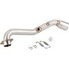 XYVRTK Per Suzuki Burgman 400 2006-2016 51MM Slip-on Terminali di scarico dell'intestazione Tubo Collegamento collettori di Scarico Moto