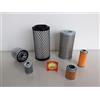Motor Fun Sports Set di filtri (grande) compatibili con Hitachi ZX 14-3 Zaxis, filtro dell'olio, filtro dell'aria, filtro del carburante, filtro idraulico