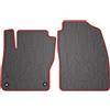 SMK Tappetini Auto Anteriori per Ford Focus II 2004-2011 - Tappetini Auto Gomma Robusto e Flessibile 100% Gomma, Tappetino Auto con Tappi Compatibili, Design Unico per Autisti Esigenti