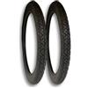 ECOVELO 2 COPERTONI 2 1/4-17 COMPATIBILI CON PIAGGIO CIAO SC PX TEEN FL VINTAGE PNEUMATICI MOTO GOMME RUOTE