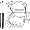 RESKIU 2 Molle a Gas per Portellone Posteriore per Rav4 RAV-4 2019 2020 2021, Ammortizzatori cofano Baule posteriore Pistoni Portellone Asta Bagagliaio