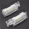 Meimeier Accessori Auto LED Specchietto Interno Parasole con Luce per Lettura per VW Golf 4 5 6 7 Passat B5 B6 B7 Tiguan Beetle EOS Scirocco 3 Sharan