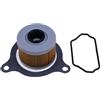 CVPX Filtro Olio Motore Kit filtro olio guarnizione 888464 adatto per Royal adatto per Enfield Himalayan 2018-2024+ Scram 411 (2022-2023) Guerrilla 450 Filtro Olio per Auto