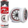 SPEED ART OF SPARE PARTS Speed Calze da Neve OMOLOGATE EN 16662-1 per Pneumatici GOMME 275/40 R 22