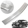 Chromemaster | Protezione paraurti Posteriore | Compatibile con Fiat Freemont 2011-2016 | Acciaio inossidabile INOX spazzolato, Argento opaco | Protezione paraurti protegge la vernice del paraurti