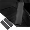 JNNJ 2 Pezzi Protezione per Cintura Di Sicurezza, Morbido Comfort Cintura Di Sicurezza Spalla Copre, Cintura Di Sicurezza Protector Cover Pads per Adulti E Bambini(Nero)