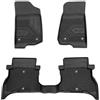 SMK Tappetini auto gomma per Jeep Wrangler 4xe dal 2021 Sperimentate un nuovo standard di viaggio con i tappeto gomma antiscivolo per auto - tappeto gommato multistagionali per tutte le condizioni str