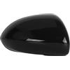 XWDPDNHHD Retrovisore Shell Calotta Specchietto Retrovisore Esterno Auto Per Opel Per Corsa D Per Corsa E 2006-2019 Cappucci Copri-parafanghi Portiere Laterali Neri Lucidi Esterni Calotta(Giusto)