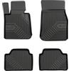 SMK Tappetini auto gomma per BMW Serie 1 F20 2011-2019 Sperimentate un nuovo standard di viaggio con i tappeto gomma antiscivolo per auto - tappeto gommato multistagionali per tutte le condizioni stra