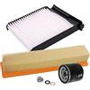 BESTPRICE ATP BESTPRICE Set di filtri di ispezione con 1x filtro aria, 1x filtro abitacolo, 1x filtro olio Compatibile con DACIA LOGAN (LS_), SANDERO, RENAULT CLIO, MODUS/GRAND MODUS (F/JP0_), TWINGO