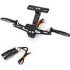 BVDOUE Motociclo CNC Supporto per Targa Portatarga con Luce A LED Luce per Motocicletta Porta Targa, per KTM 390 Duke Msx Duke 790 Xmax 300 Mt 125 Fz6 2017 2018 2019 Regolabile Accessori