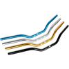 BARRACUDA MANUBRIO RACING 22 PIEGA BASSA BARRACUDA MOTO UNIVERSALE ERGAL ALLEGGERITO COLORE ARGENTO