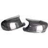 WEIFANAA tappi per specchietto retrovisore Per BMW X1 E84 X3 F25 Per Pre-LCI 2010 2011 2012 2013 Coprispecchietto Retrovisore Nero Lucido CALOTTA SPECCHIO(1 set Carbon pattern)