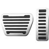 Aokvoh Pedali Per Auto Per Land Per Rover Per Discovery 5 2014-2020 Per Defender 110 2020 Copertura Pedale Freno Gas Per Auto Acciaio Inossidabile Copri Pedali Auto