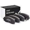 RIDEX 402B0108 Set d'assale Kit pastiglie freni Anteriore La foto corrisponde al volume di fornitura con molla Compatibilità con HYUNDAI i20 PB, PBT