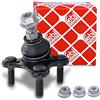 febi bilstein 36735 giunto sferico con dadi bloccaggio, 1 unità | Compatibile con: AUDI A3, A3 Cabriolet, A3 Sportback, Q3, SEAT ALTEA, ALTEA XL, LEON, TOLEDO III, SKODA OCTAVIA II