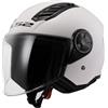 Generic LS2 OF616 Casco Airflow II Solid Gloss White Lucido L Nuova Omologazione