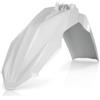 POLISPORT 8597200001 - Parafango anteriore robusto e durevole compatibile con moto Husqvarna di colore bianco