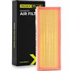 RIDEX PLUS 8A0854P Filtro aria con filtro ausiliario per ventilazione monoblocco Compatibilità con PEUGEOT 208 I Hatchback CA, CC