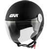 GIVI Casco Demi-Jet GIVI HPS 10.7 EVO - Nero opaco - Taglia L - CI0047 (M)
