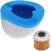 Road Passion Filtri Aria & Filtro Olio Kit Compatibile con Honda CRF450R 2003-2008/ CRF450X 2005-2008/ TRX450R 2004-2005