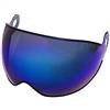 FK VISORS Visiera compatibile con caschi MOMODESIGN® vecchio modello antigraffio 1,5mm, specchiata blu - old model ECE 22-05