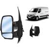 GENERICO Alta Qualità Aftermarket Specchietto Elettrico Sinistro MASTER 2010 Retrovisore DX Dal 2010-2023 Braccio Corto,Freccia Integrata
