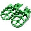 ZTZHVNVGK Pedane Per Moto Per Kawasaki KX KLX KXF 250 450 250F 450F 250X 450X 450R 2006-2021 CNC Poggia Pedali(For Green)