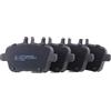 RIDEX 402B0631 Set d'assale Kit pastiglie freni Posteriore con lamierino anticigolío Compatibilità con MERCEDES-BENZ Classe A W176