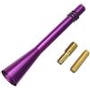 Viviance 3 Pollici Auto Antenna Ariel Stubby Bee Sting Albero Tetto Arial Fm Radio Lega Di Alluminio - Viola