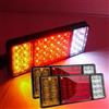 Generic Coppia Fanali Fari Posteriori 36 LED 4 Funzioni Trattore Carrello Rimorchio Caravan Roulotte