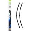 VALEO Silencio VF859 Kit di Spazzole tergicristallo originali Flat Blade ad Alte Prestazioni, Maggior Visibilità su Strada, Facile Installazione 650mm/650mm Confezione da 2 577859
