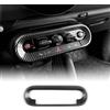KUNGKIC Per Mini J01 U25 J05 F65 F66 F67 2024 2025 2026 manopola di controllo centrale cornice ABS pulsante di comando centrale con cornice decorativa accessori interni auto (J)
