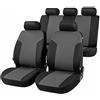 Walser coprisedili per Vw Volkswagen polo fodere auto compatibili grigio nero 2002 2005