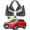 YLOXFW Auto Paraspruzzi Anteriori e Posteriori Guardie Splash Parafango per MG HS 2018-2023 Dedicato Flap Parafanghi Protezione Set Modellati Car Accessori,Send 1 Car Wash Towel