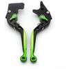 EIMMLSX Leve Freno Frizione Per Keeway Per RKF 125 2019 2020 2021 2022 2023 Per RKF125 CNC Leva Freno Frizione Estensibile Pieghevole Per Moto MANIGLIE LEVE Leve Frizione Freno(Verde)