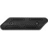 Fdit Scudo Termico per Tubo di Scarico, Protezione Termica per Tubo di Scarico Universale per Scooter per Moto (Nero)