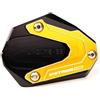 LLIDFONK Per V-STROM 800DE VSTROM 800DE 2023-2025 Vstrom 800DE 1000DE CNC Moto Cavalletto Laterale Piedino Cavalletto Estensione Pad (Oro)