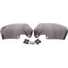 ZGHQHCDRH Parasole per scooter Per R1200GS Adventure 04-12 Parabrezza Piastra Pannello Laterale R 1200 GS ADV 2004-2012 2005 2006 2007 2008 2009 2010 Regolabile Cupolino Spoiler(Dark Grey)