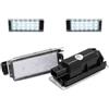 Yurefax Lampade for luce targa a LED da 2 pezzi, for Renault Twingo, for Espace 5 Kangoo Koleos Kadjar Trafic 3, for Clio Megane Twizy Wind Luci targa(NO Connection Line)