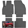 W-Parts TAPPETI - TAPPETINI IN GOMMA 3D NERI PER MG ZS II dal 2024 in poi
