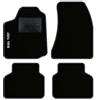 QUEMAR Tappetini Auto per Alfa Romeo 159, Bordo Antracite, Ricami 1 | 2005-2011 / Kit Tappeti Moquette e Gomma su Misura / Set 2 Anteriori + 2 Posteriori / Ricami e Colori Personalizzati