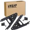 kW&HP KIT 4PZ COPPIA BRACCI BRACCETTI OSCILLANTI TESTINE BRACCIO ANTERIORI PER SMART (450) 98>07