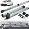 CHROMEMASTER Rhino PipeTube Pro | Compatibile con Nissan NV200 2009-2021 L1H1 | Tubo di Trasporto per Tubi, Barra Portatubi e Barre, 3m | Accessorio per Furgone; Trasporto Sicuro di Materiali Lunghi