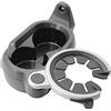 Torribala Porta bevande a doppio foro per per Smart FORTWO 451 2007-2015 Console Centrale Storage Box, A4518100370