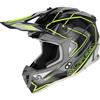 Acerbis Casco Cross Acerbis Linear ECE 22/06 Nero Giallo fluo taglia L (59-60 cm)