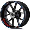 SQNYDH Adesivi Ruote Moto Adesivi Per Cerchi Moto Per BMW F900R F800R F900XR F900 F800 R XR, Strisce Riflettenti, Decorativi Per E Mozzi Adesivo per cerchioni